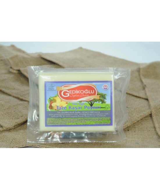 Tam Yağlı Taze Kaşar Peyniri 1 Kg