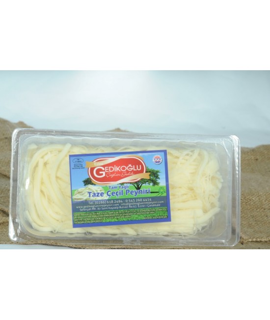 Tam Yağlı Taze Çeçil Peyniri 1 Kg
